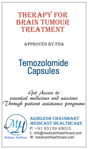 Temozolomide Capsules price in Latin America, Russia, UK and USA.