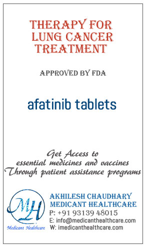 afatinib tablets price in Latin America, Russia, UK and USA.