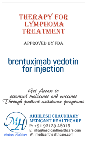 brentuximab vedotin for injection Price in Latin America,Russia, UK & USA.