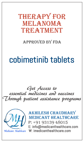 cobimetinib tablets price in Latin America, Russia, UK and USA.