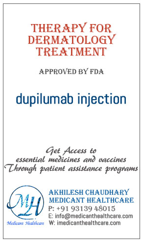 dupilumab for injection price in Latin America, Russia, UK & USA