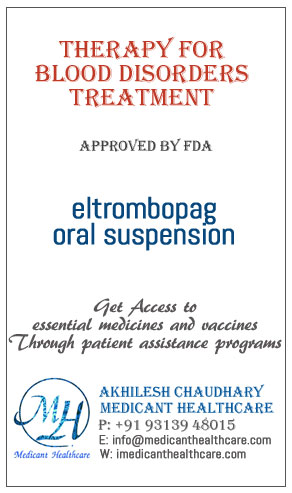 eltrombopag for oral suspension price in Latin America, Russia, UK and USA.