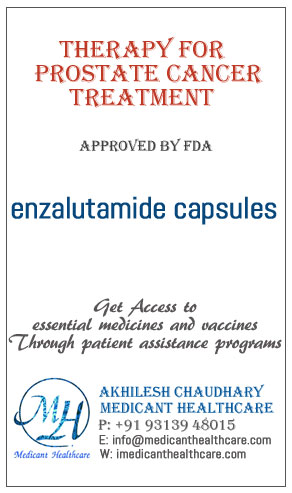 enzalutamide capsules for oral use price in Latin America, Russia, UK and USA.