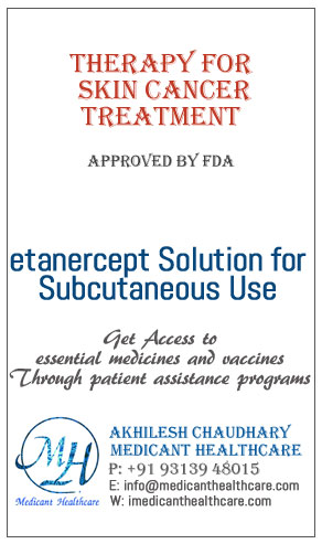 etanercept Solution for Subcutaneous Use price in Latin America, Russia, UK & USA