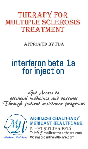 interferon beta-1a for injection price in Latin America, Russia, UK and USA.