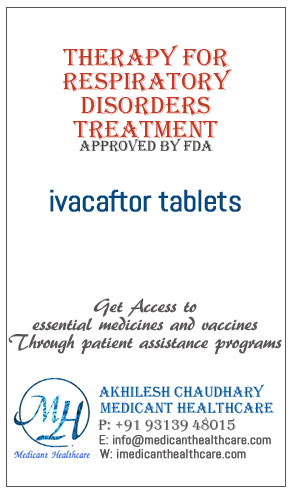 ivacaftor tablets price in Latin America, Russia, UK & USA