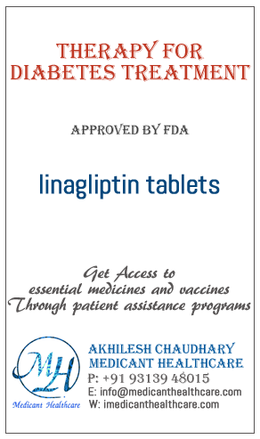 linagliptin tablets price in Latin America, Russia, UK and USA.