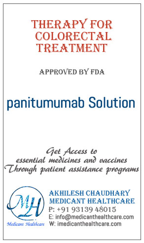 panitumumab Solution for Intravenous Infusion price in Latin America, Russia, UK and USA.