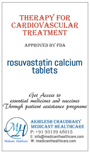 rosuvastatin calcium tablets price in Latin America, Russia, UK & USA