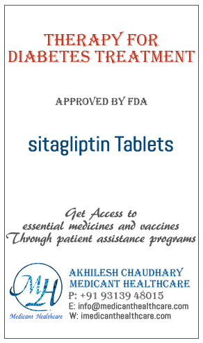sitagliptin Tablets price in Latin America, Russia, UK and USA.