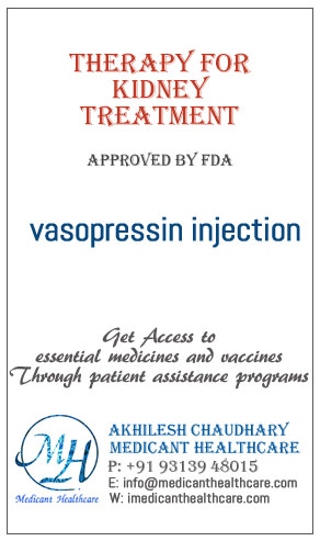 vasopressin injection price in Latin America, Russia, UK & USA